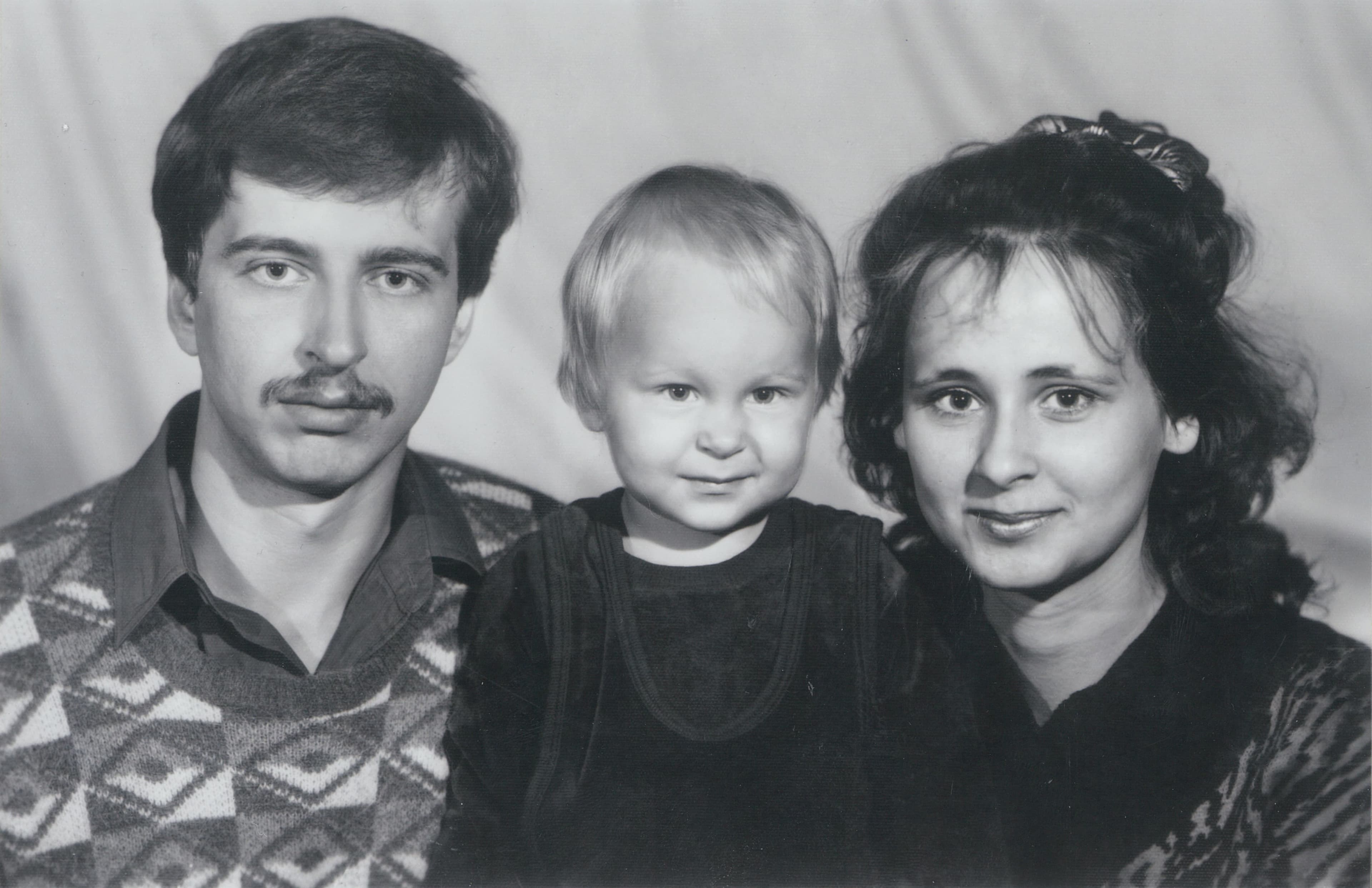 Семья Александра Анохина